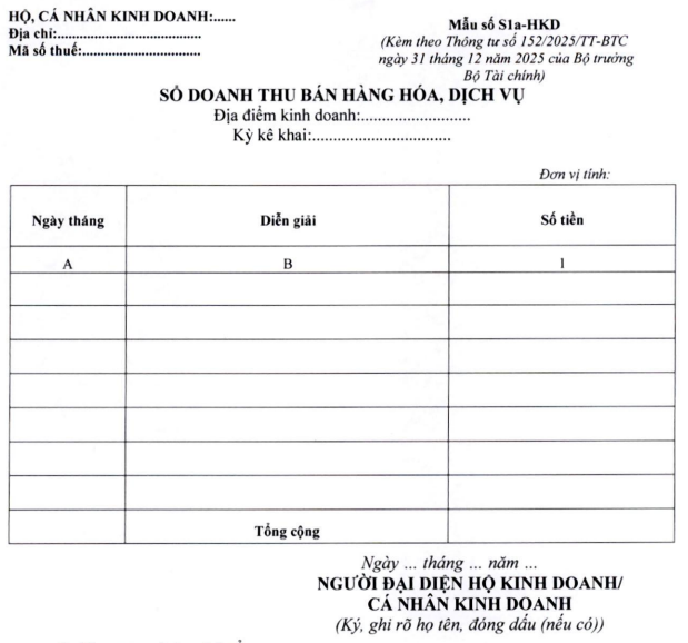 Hình ảnh Hướng dẫn kế toán cho hộ kinh doanh từ 01/01/2026